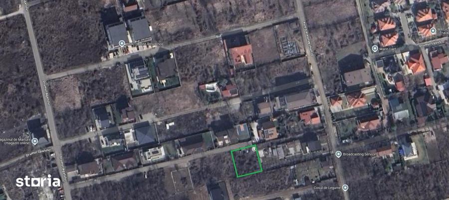 Teren de 599.36 mp, în Băneasa