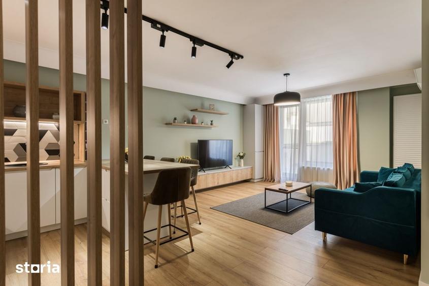 Apartament cu 2 camere, mobilat în Plopilor