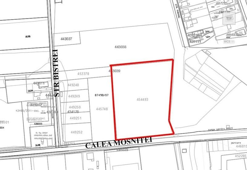 Teren Construcții intravilan de 8740 mp, în Plopi