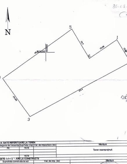 Teren intravilan de 1680 mp, în Copou