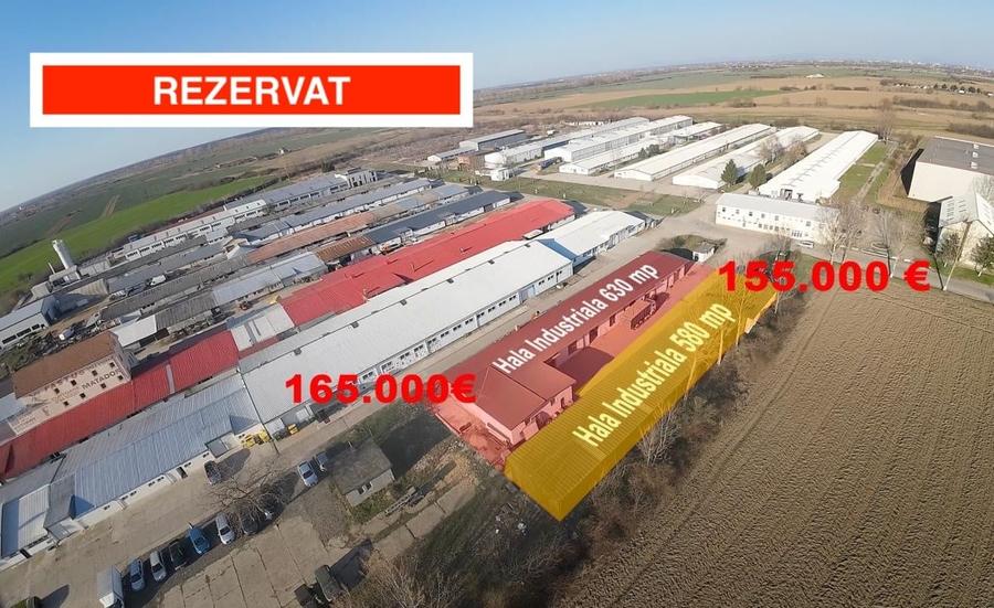 Spațiu industrial, de 630 mp, în Vetiș