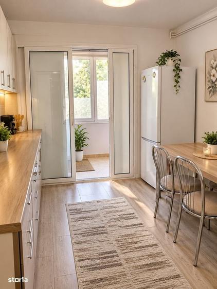 Apartament 2 camere decomandat, 57 mp, etaj 1 zona Mall / Pescada - 3