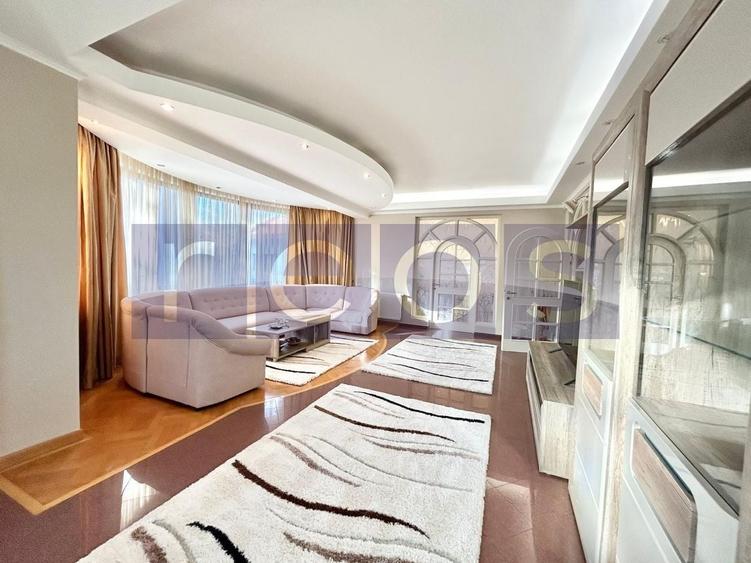 Apartament cu 4 camere decomandat, mobilat în Herăstrău