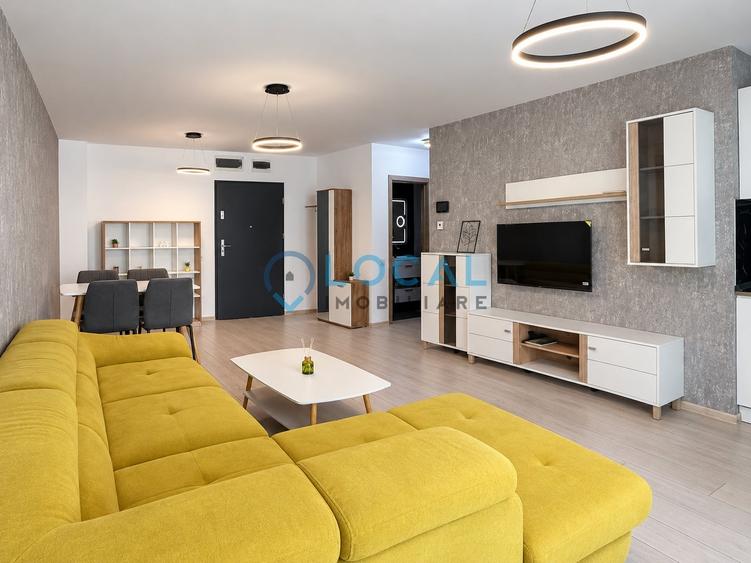 Apartament cu 2 camere semidecomandat, mobilat în Mărăști