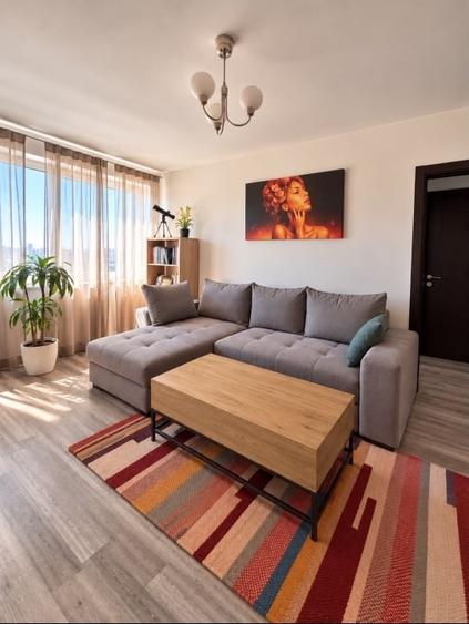 Apartament cu 2 camere semidecomandat, mobilat în Theodor Pallady