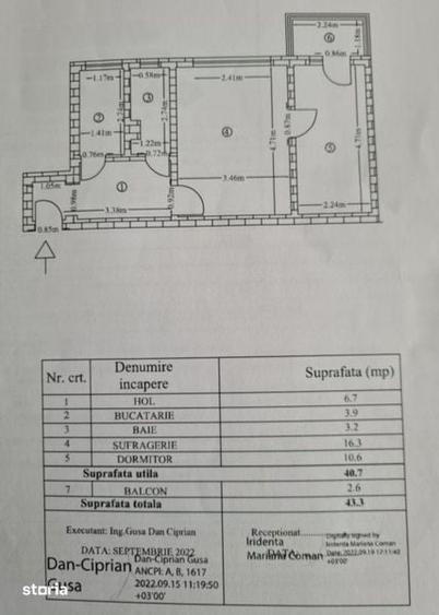 Apartament 2 camere - 1