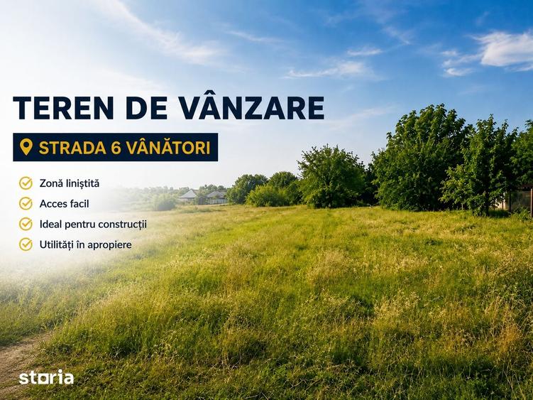 Teren intravilan 6 Vanatori 534 mp - 1