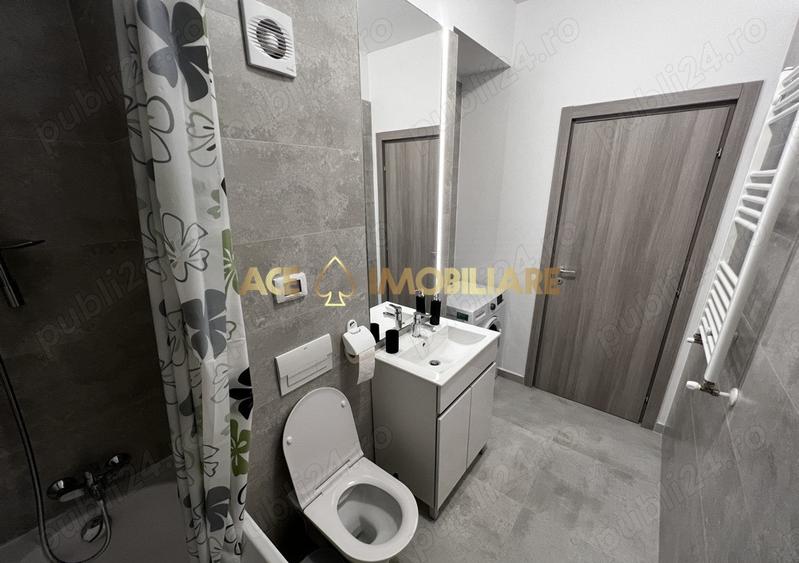 Apartament cu 2 camere semidecomandat, mobilat în Păcii