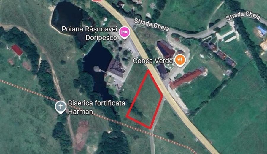Teren extravilan de 5300 mp, în Cheile Râșnoavei
