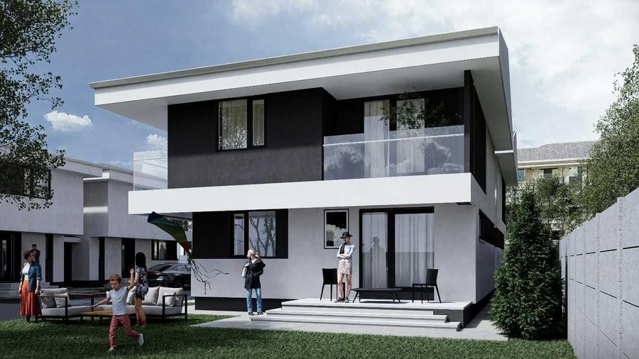 Casă cu 4 camere cu Teren 227 Mp în Chiajna