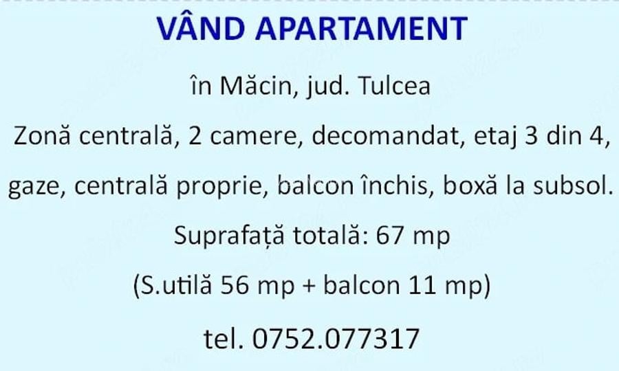 Apartament de vanzare