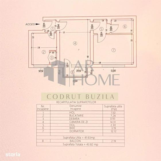 Apartament 2 camere, zona Nord, Cina, Ploiesti - 15