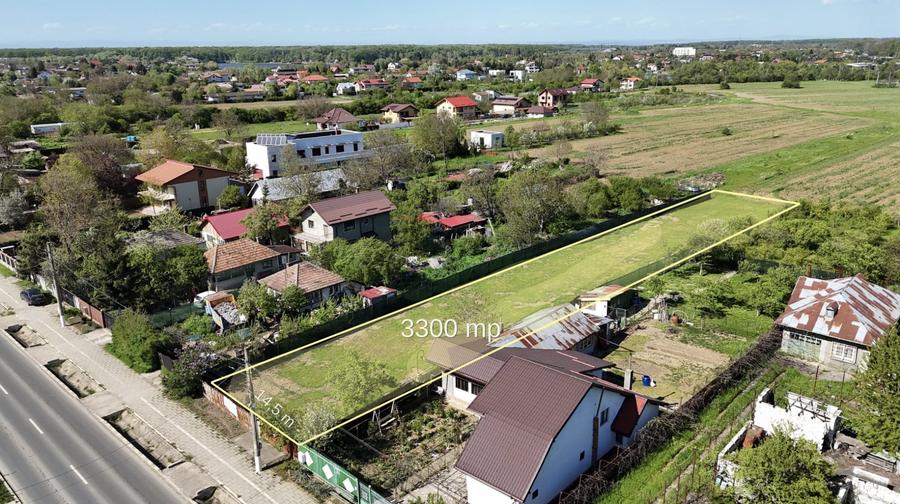 Teren Construcții intravilan de 3300 mp, în Ghermănești