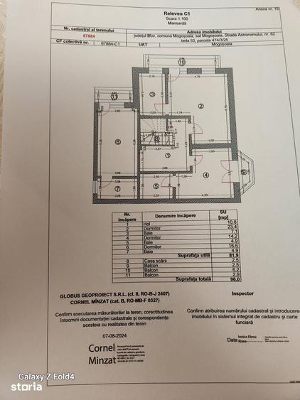 Casă cu 5 camere cu Teren 356 Mp în Mogoșoaia