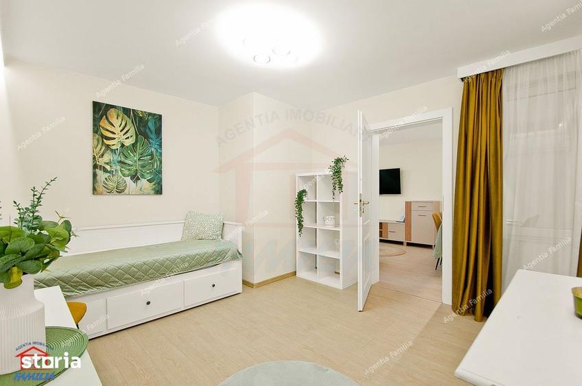 Apartament cu 3 camere, mobilat în Port
