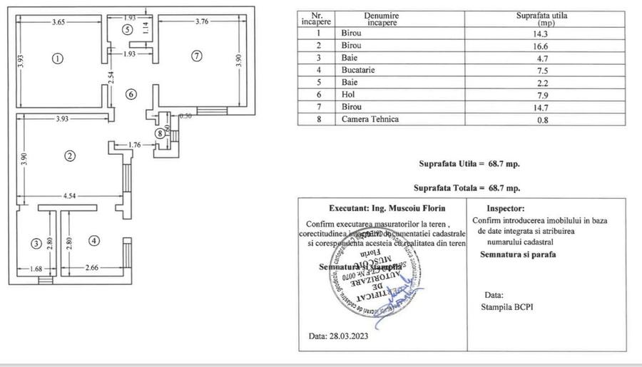 Casă cu 3 camere cu Teren 113 Mp în Ultracentral