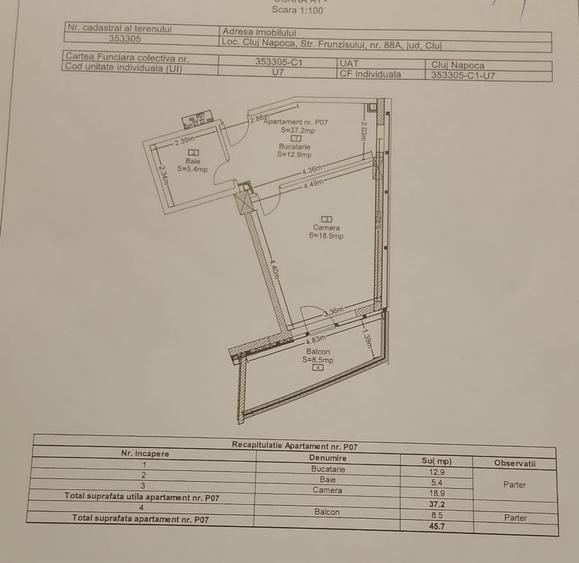 Garsonieră în Dosu Bricii