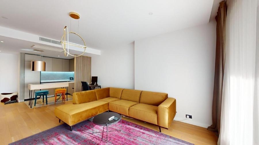 Apartament cu 2 camere decomandat, mobilat în Herăstrău