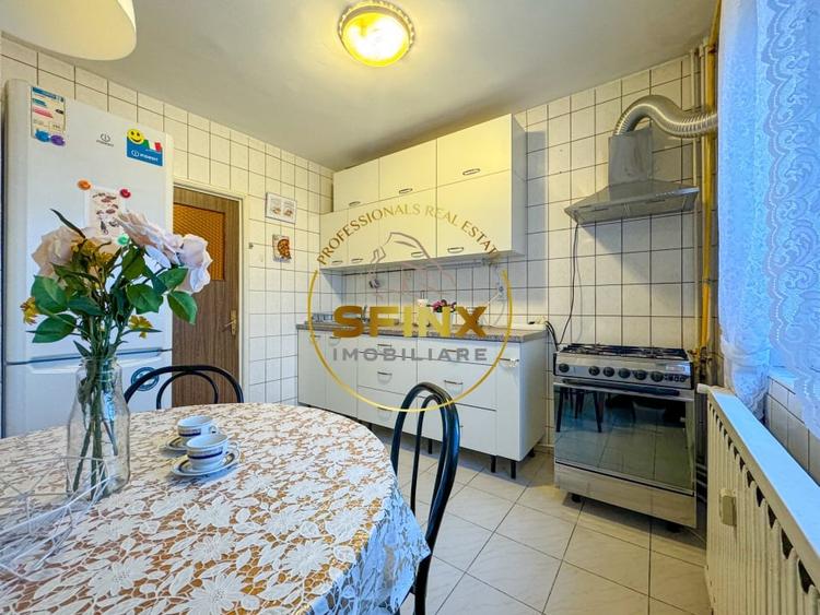 Apartament cu 3 camere decomandat, mobilat în 13 Septembrie