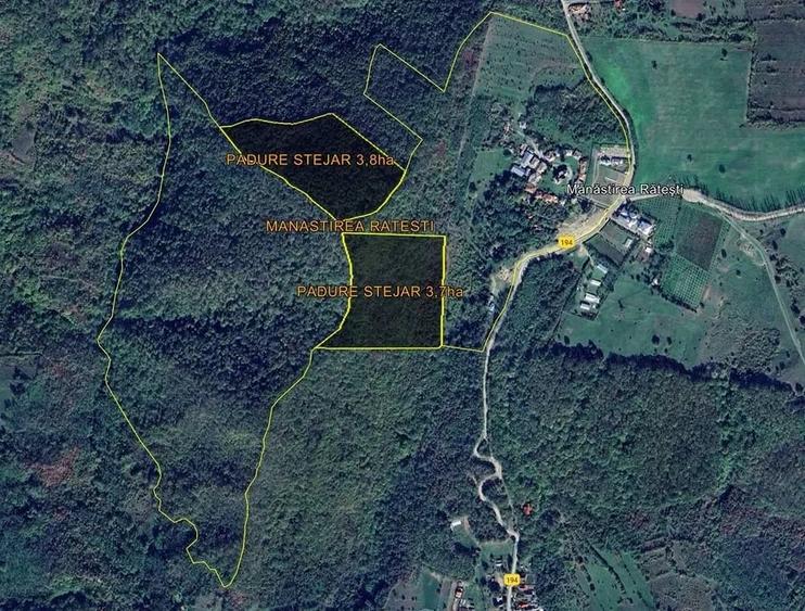 Teren de 75000 mp, în Berca
