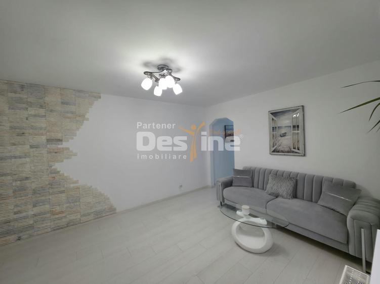 Apartament cu 3 camere semidecomandat, mobilat în Militari