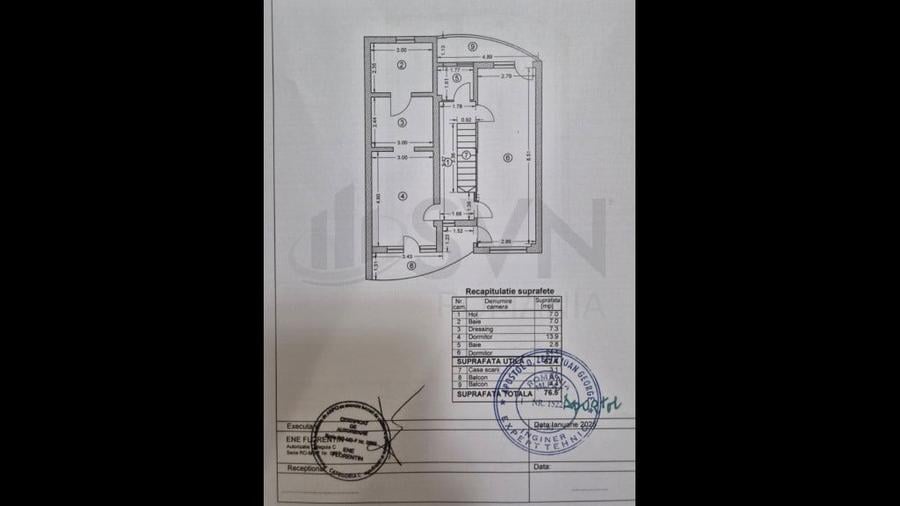Vila tip duplex 6 camere 180 mp cu gradina Pipera - 1