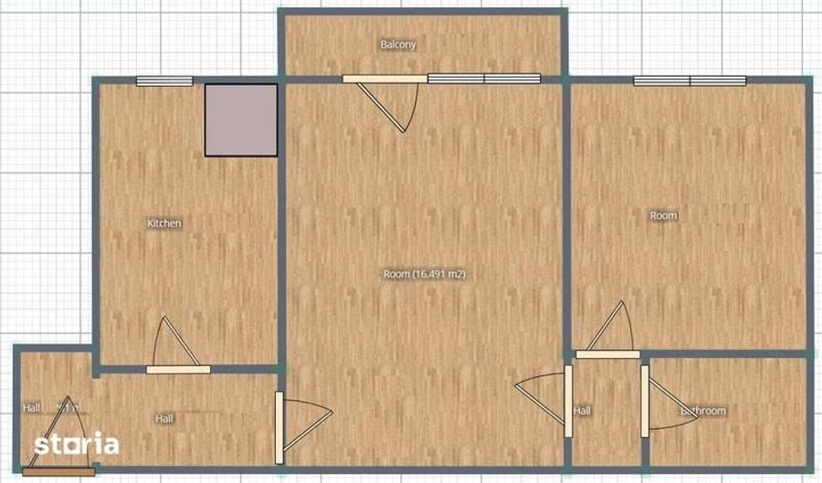 Apartament cu 2 camere zona Grivitei - 8