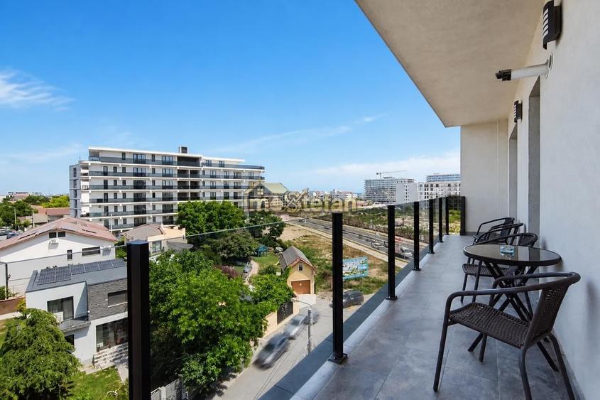 Apartament cu 2 camere semidecomandat în Năvodari