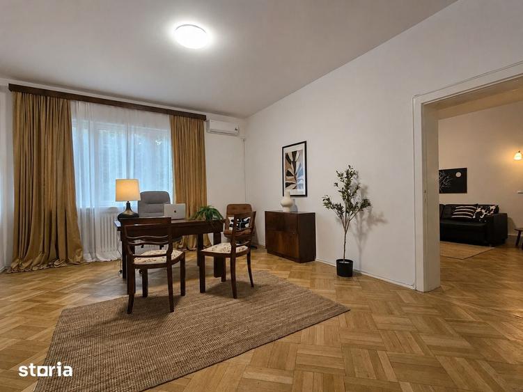 Apartament cu 4 camere semidecomandat în Dorobanți