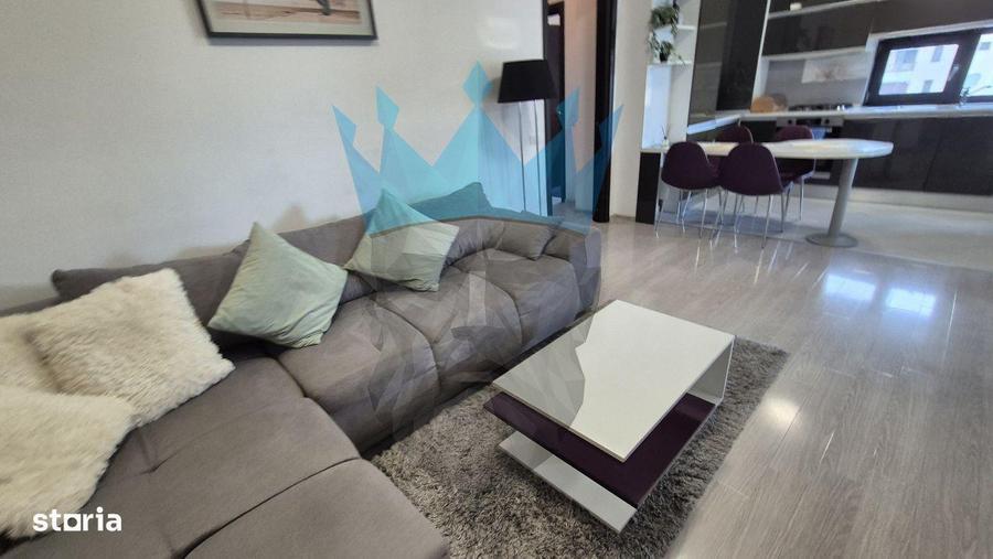 Apartament cu 2 camere, mobilat în Domenii
