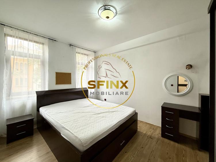 Apartament cu 2 camere semidecomandat, mobilat în Unirii