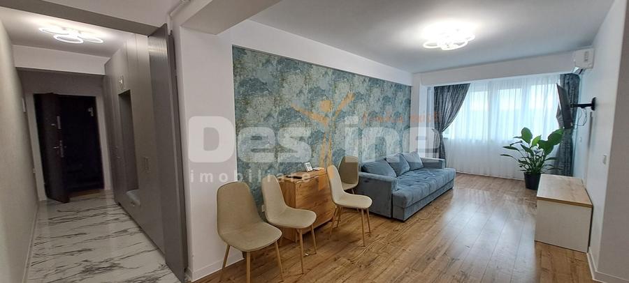 Apartament cu 2 camere semidecomandat, mobilat în Valea Adâncă