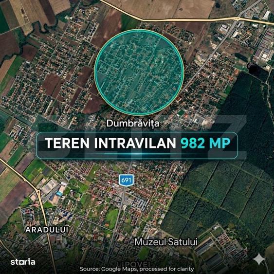 Oportunitate! Teren Intravilan Dumbravita! - 1