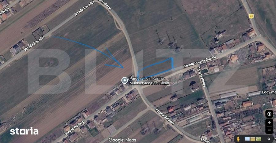 Teren de 1500 mp, în Bărăbanț