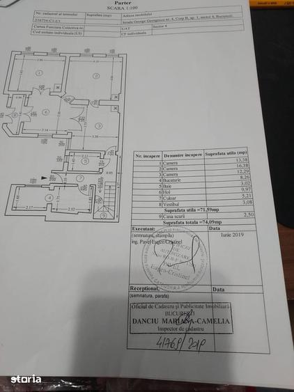 Casă cu 8 camere cu Teren 93 Mp în Centrul Civic
