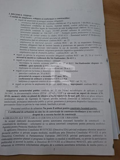 Teren Construcții intravilan de 2500 mp, în Cornetu