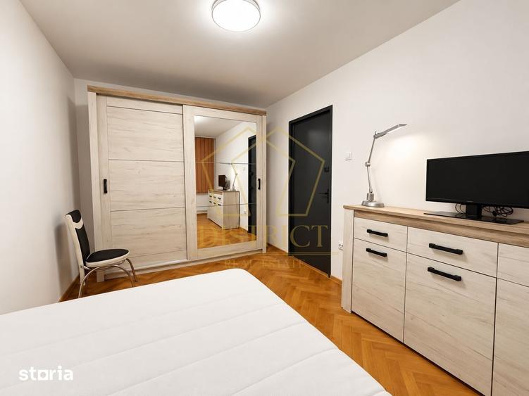 Apartament cu 2 camere semidecomandat în Circumvalațiunii