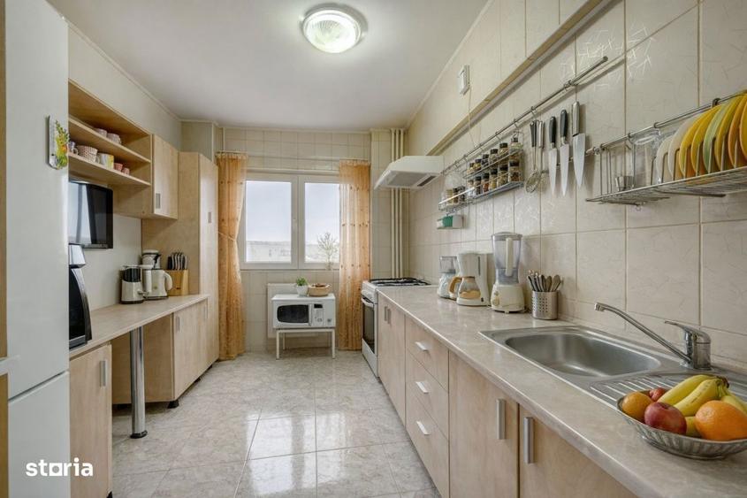 Apartament cu 3 camere, mobilat în Pantelimon