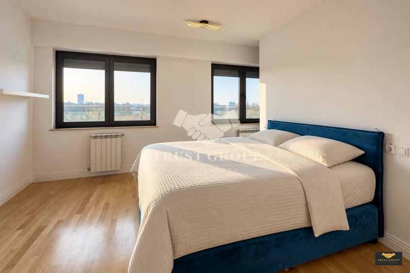Apartament cu 5 camere decomandat, mobilat în Herăstrău