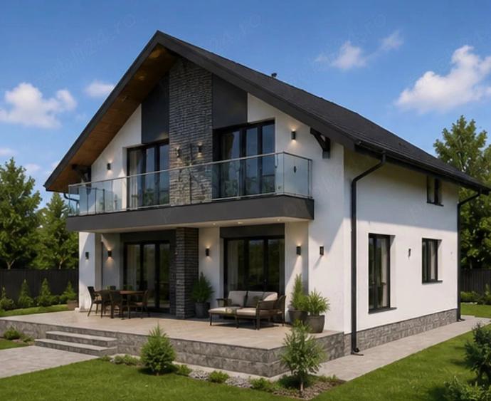 Casă cu Teren 576 Mp în Sânmihaiu Român