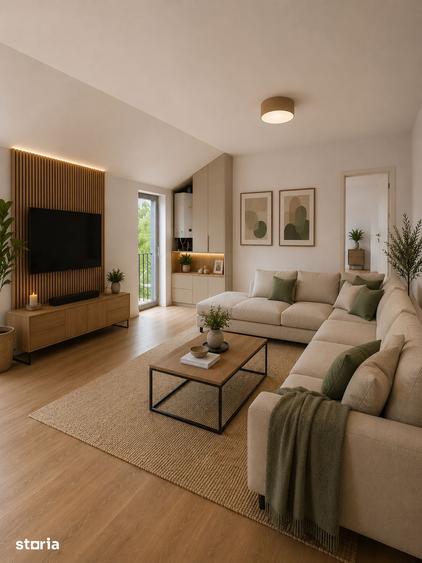 Apartament cu 2 camere în Livezeni
