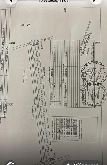 Teren Construcții intravilan de 450 mp, în Balotești