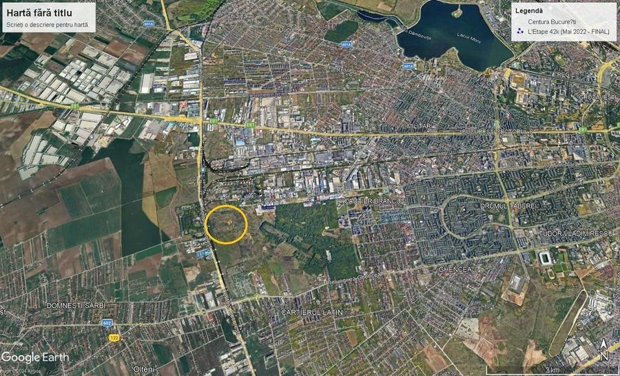 Teren Construcții intravilan de 43000 mp, în Vest