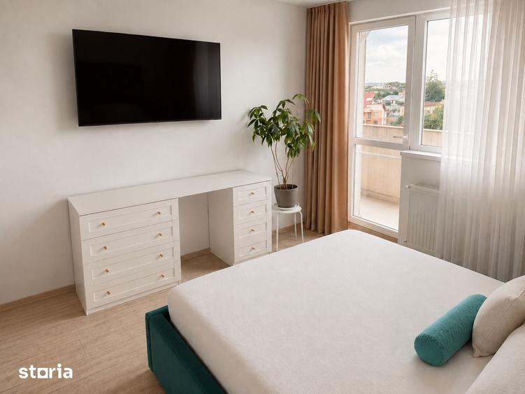 Apartament cu 2 camere decomandat în Exterior Vest