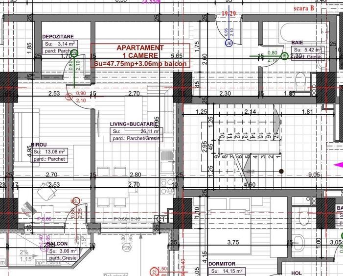 Apartament cu 2 camere decomandat în Copou