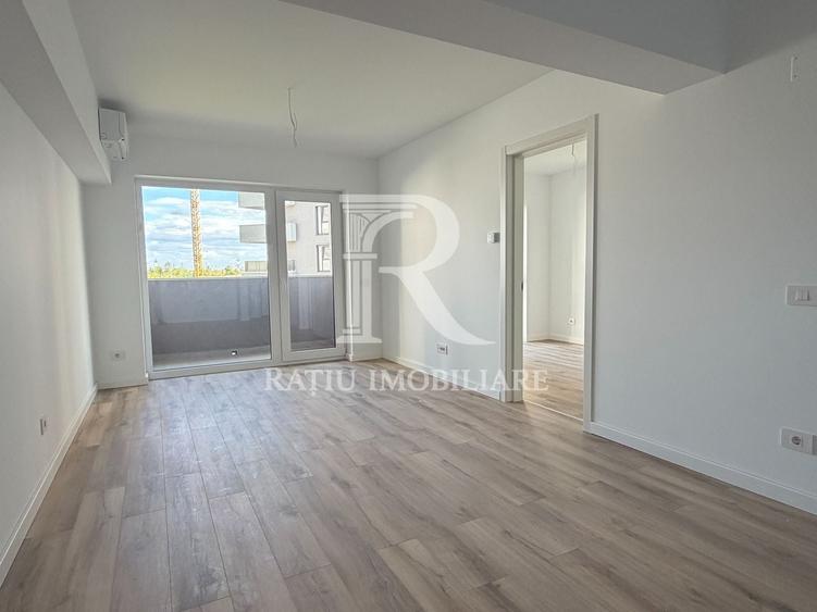 Apartament cu 2 camere nedecomandat în Nufărul