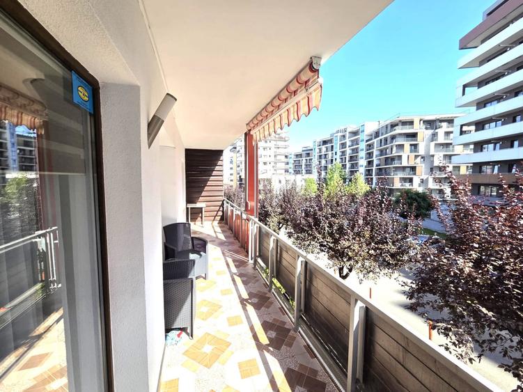Apartament cu 2 camere semidecomandat, mobilat în Bună Ziua