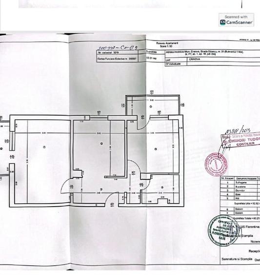 Vand apartament  2 camere - 2