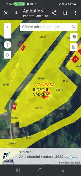 Teren de 2200 mp, în Voineasa