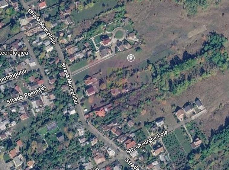 Teren Construcții intravilan de 500 mp, în Mușcel